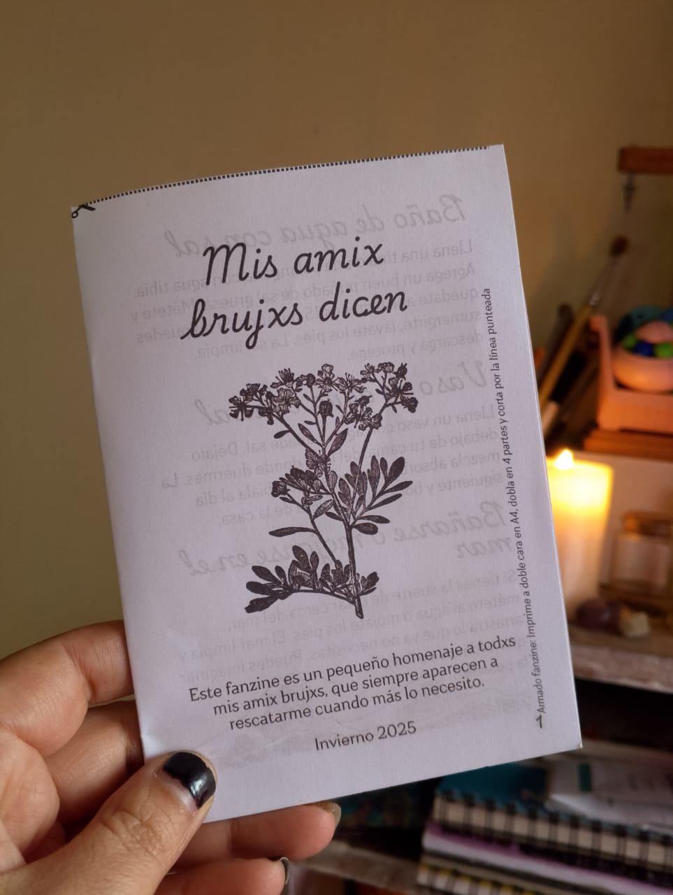 Fanzine Mis Amix Brujxs Dicen