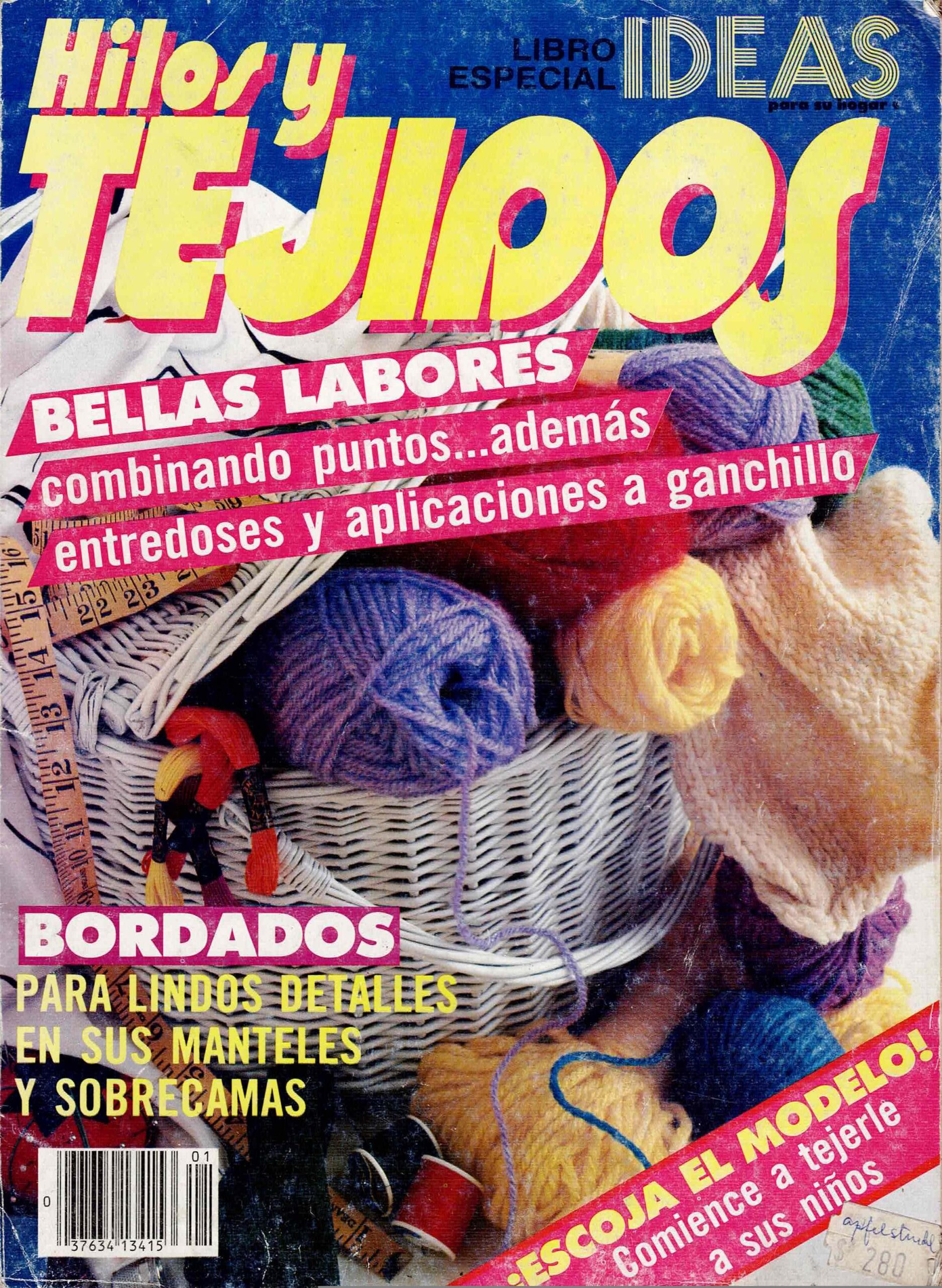 Libro – Hilos y Tejidos edición revista Ideas