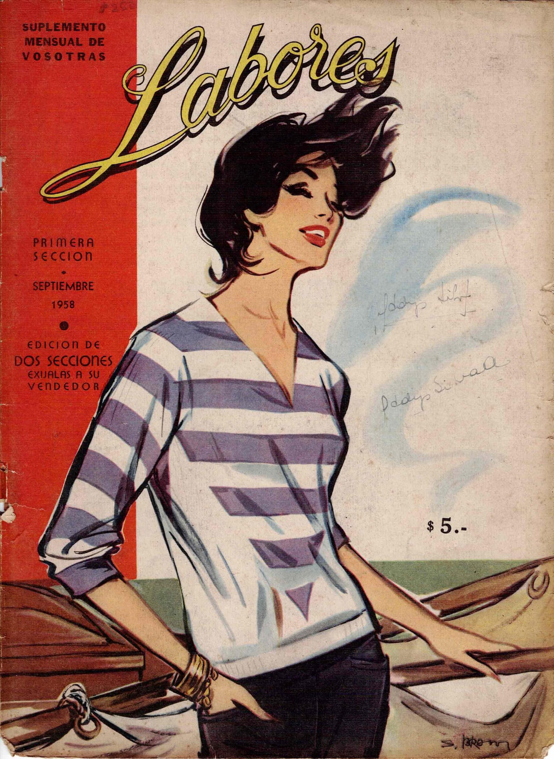 Revista Labores – Septiembre de 1958
